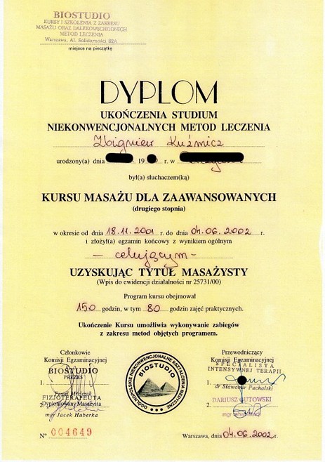 Kurs masażu dla zaawansowanych