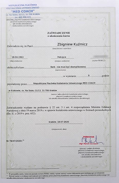 Certyfikat - Bark - nie musi być skomplikowany
